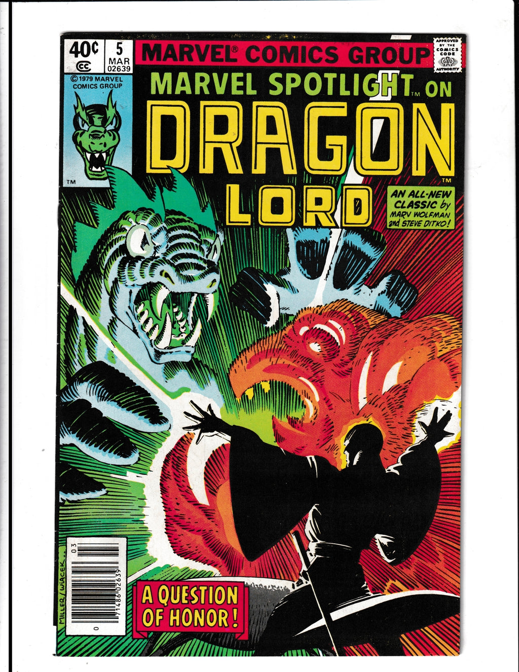 Marvel Spotlight #5 (1980) Featuring Dragon Lord Marvel Comics