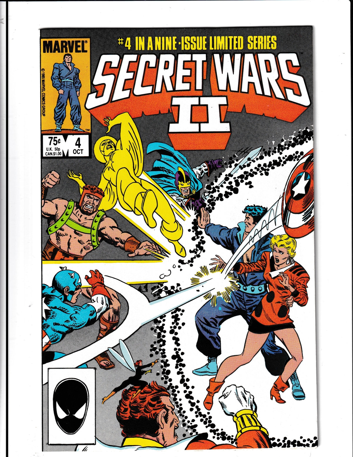 Secret Wars II #4 (1985) Marvel Comics SKU:576