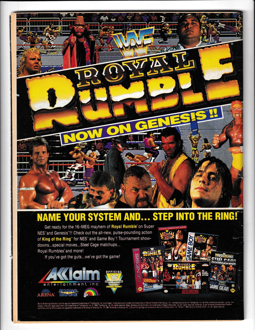 Inside Wrestling #December (1993) Lex Luger  Comics