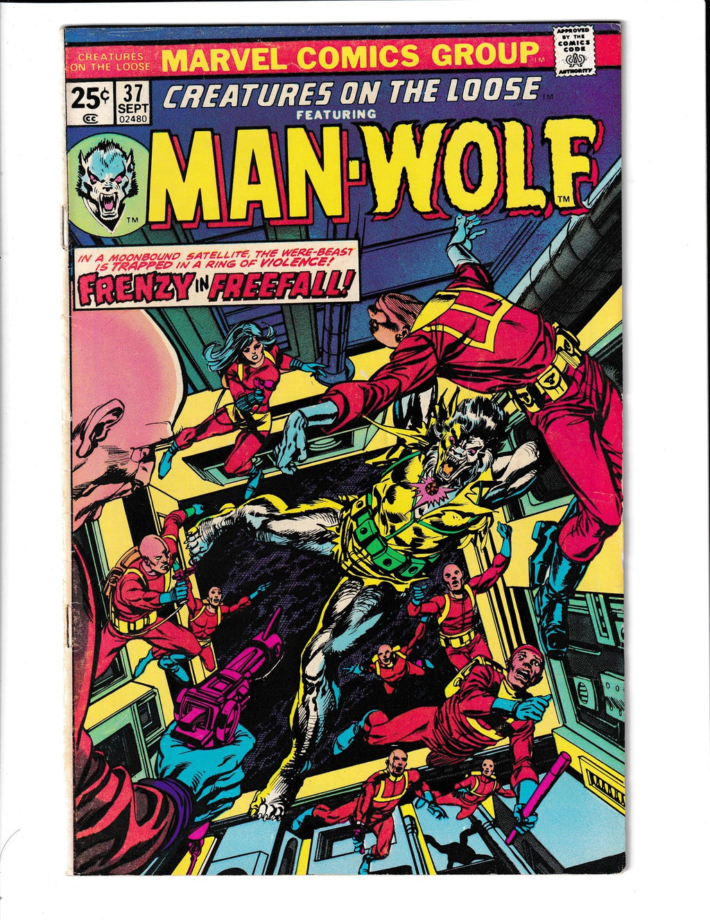 Creatures On the Loose #37 (1975) Last In Series Marvel Comics
