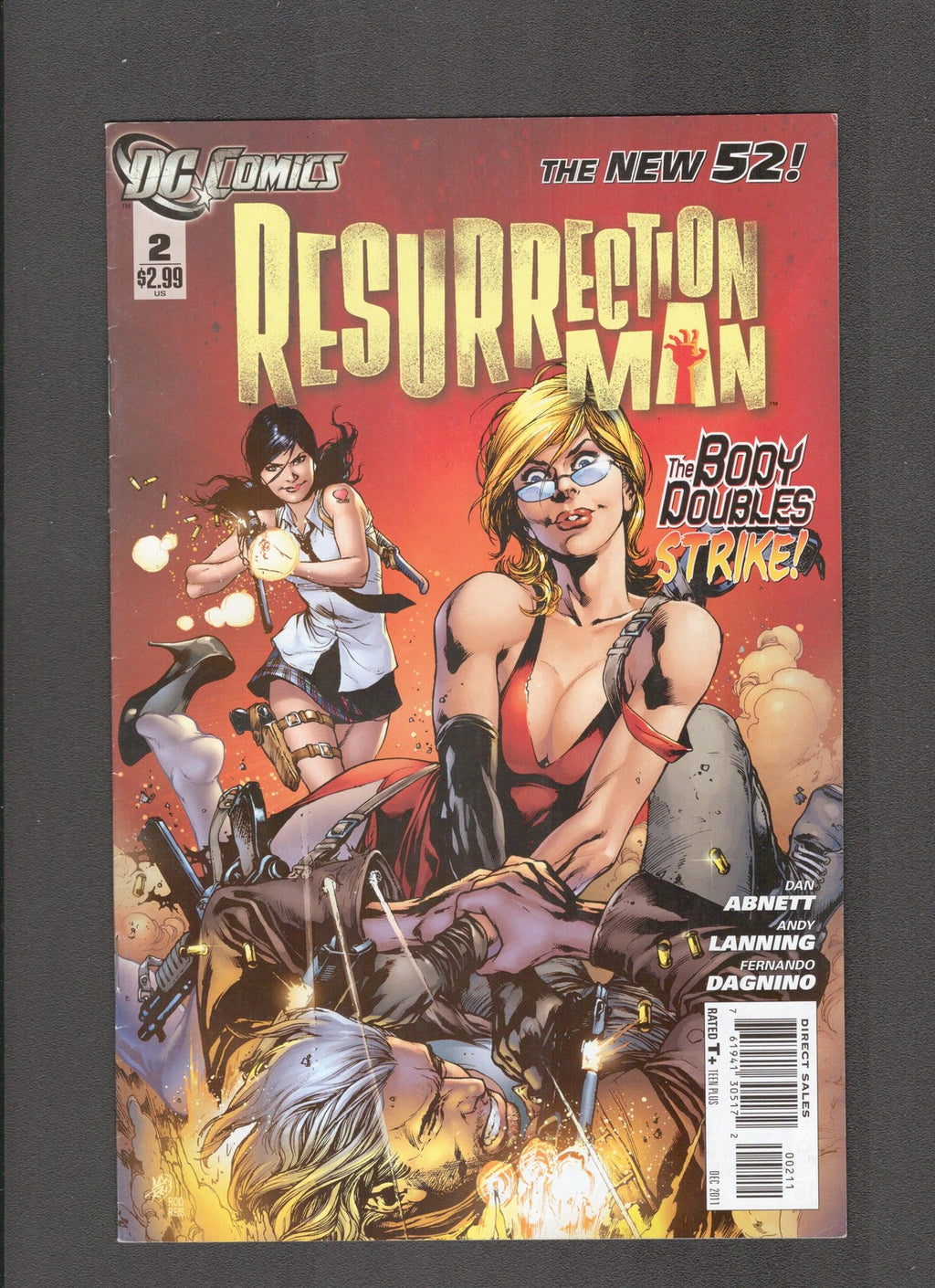 Resurrection Man #2 (2011) Ivan Reiss DC Comics