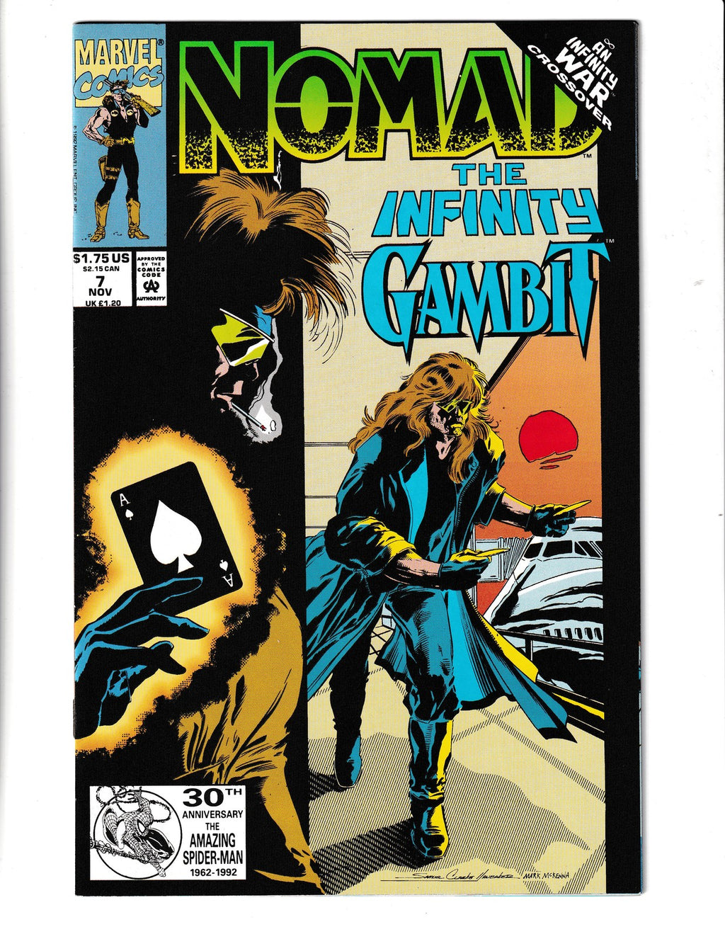 Nomad #7 (1992) Marvel Comics SKU:2883