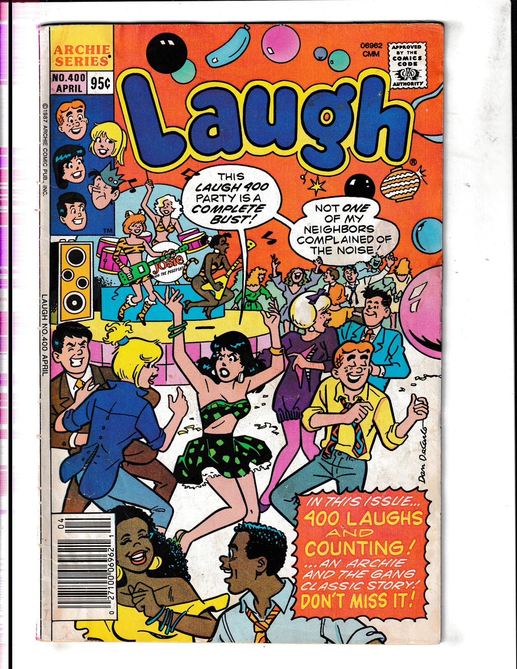 Laugh Comics #400 (1987) Last in Volume Archie Comics