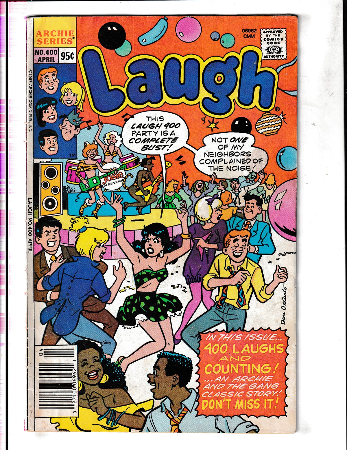 Laugh Comics #400 (1987) Last in Volume Archie Comics