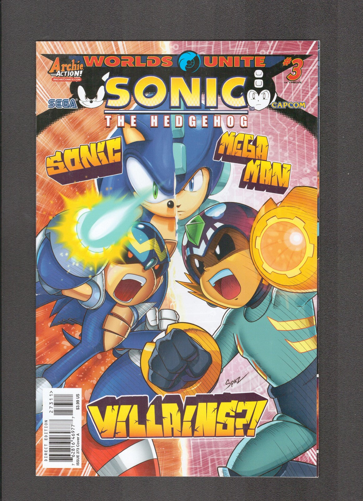 Sonic the Hedgehog #273 (2015) 1st Gemerl - Patrick Spaziante Archie Comics