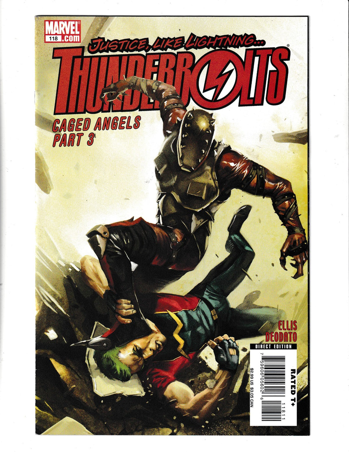 Thunderbolts #118 (2008) Marvel Comics SKU:2733