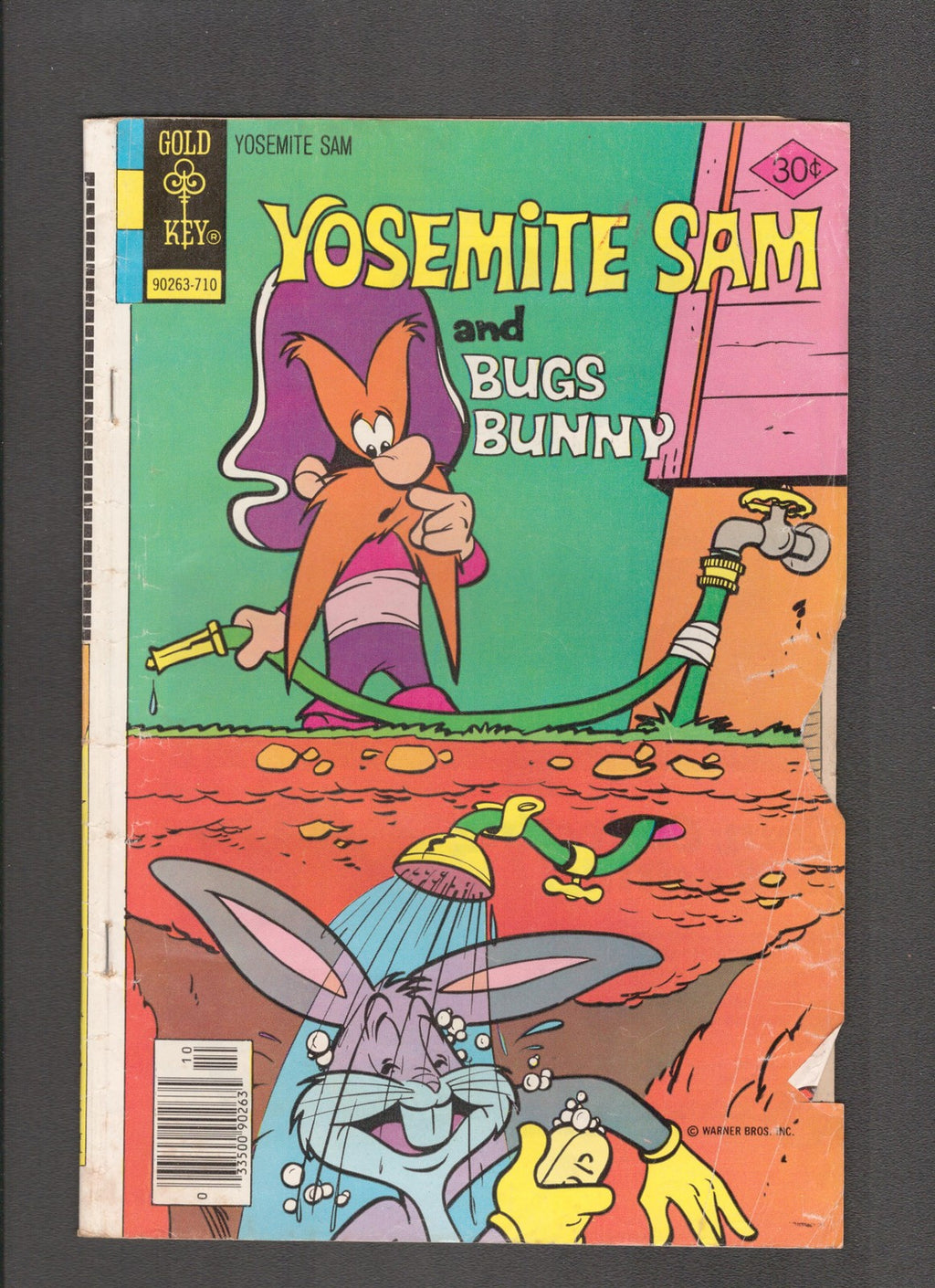 Yosemite Sam and Bugs Bunny #48 (1977) Low Grade Gold Key Comics