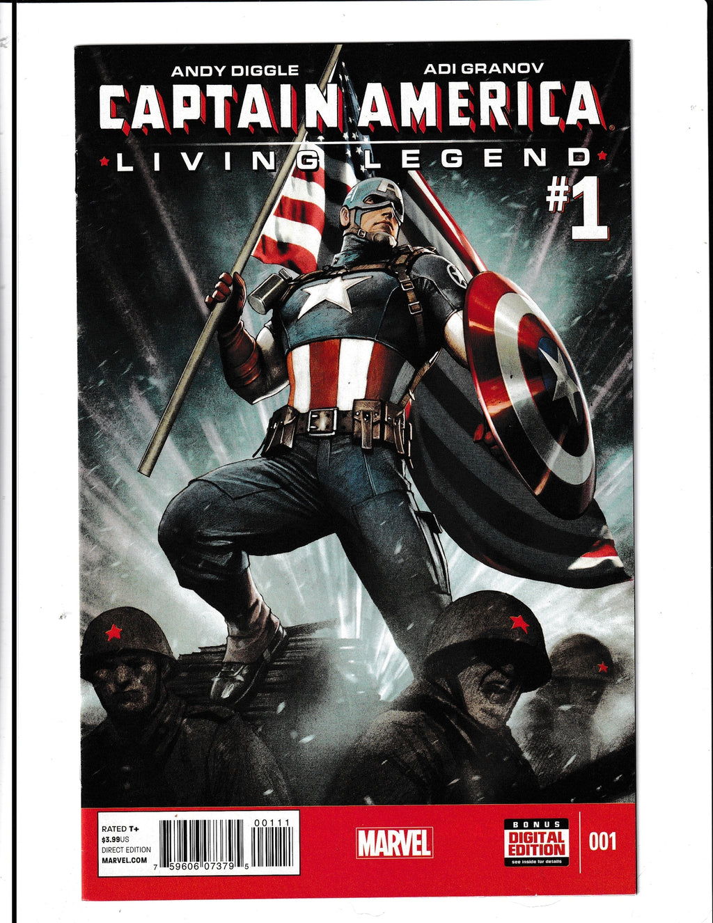 Captain America: Living Legend #1 (2013) Marvel Comics