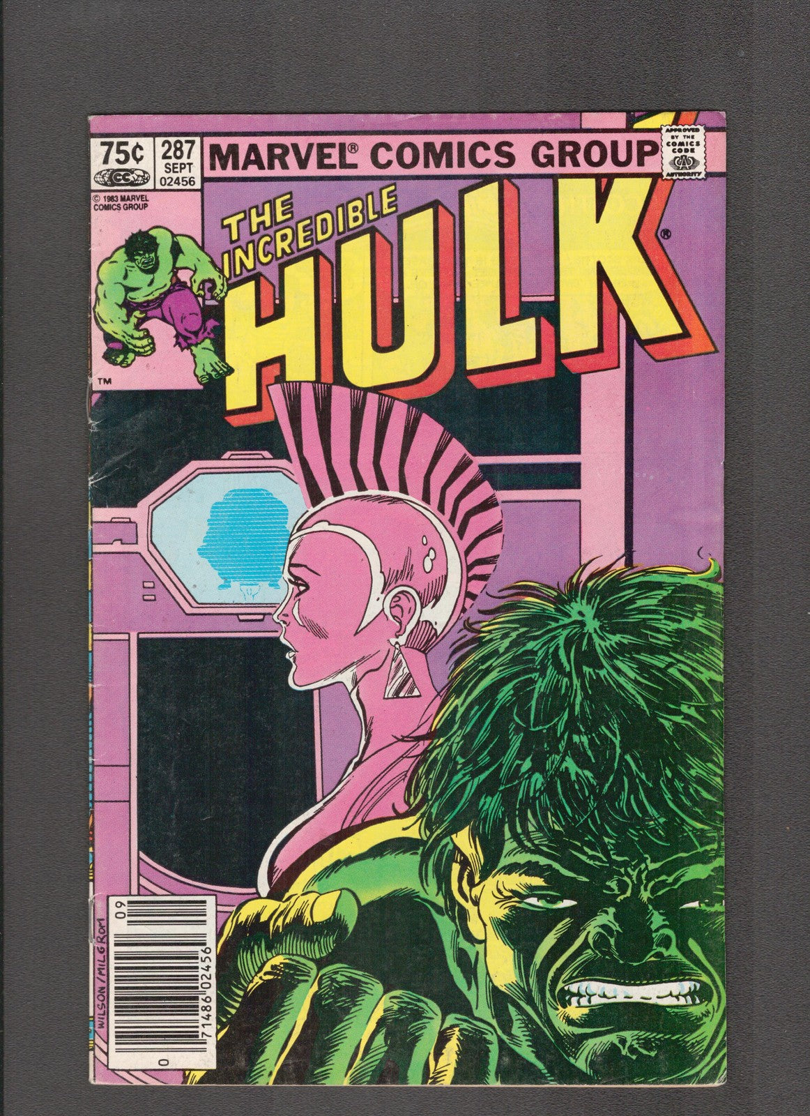 Incredible Hulk #287 (1983) Sal Buscema, Al Milgrom Marvel Comics