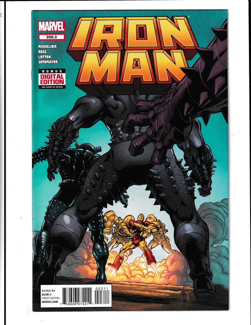 Iron Man: Armor Wars #258.3 (2013) Marvel Comics SKU:1052