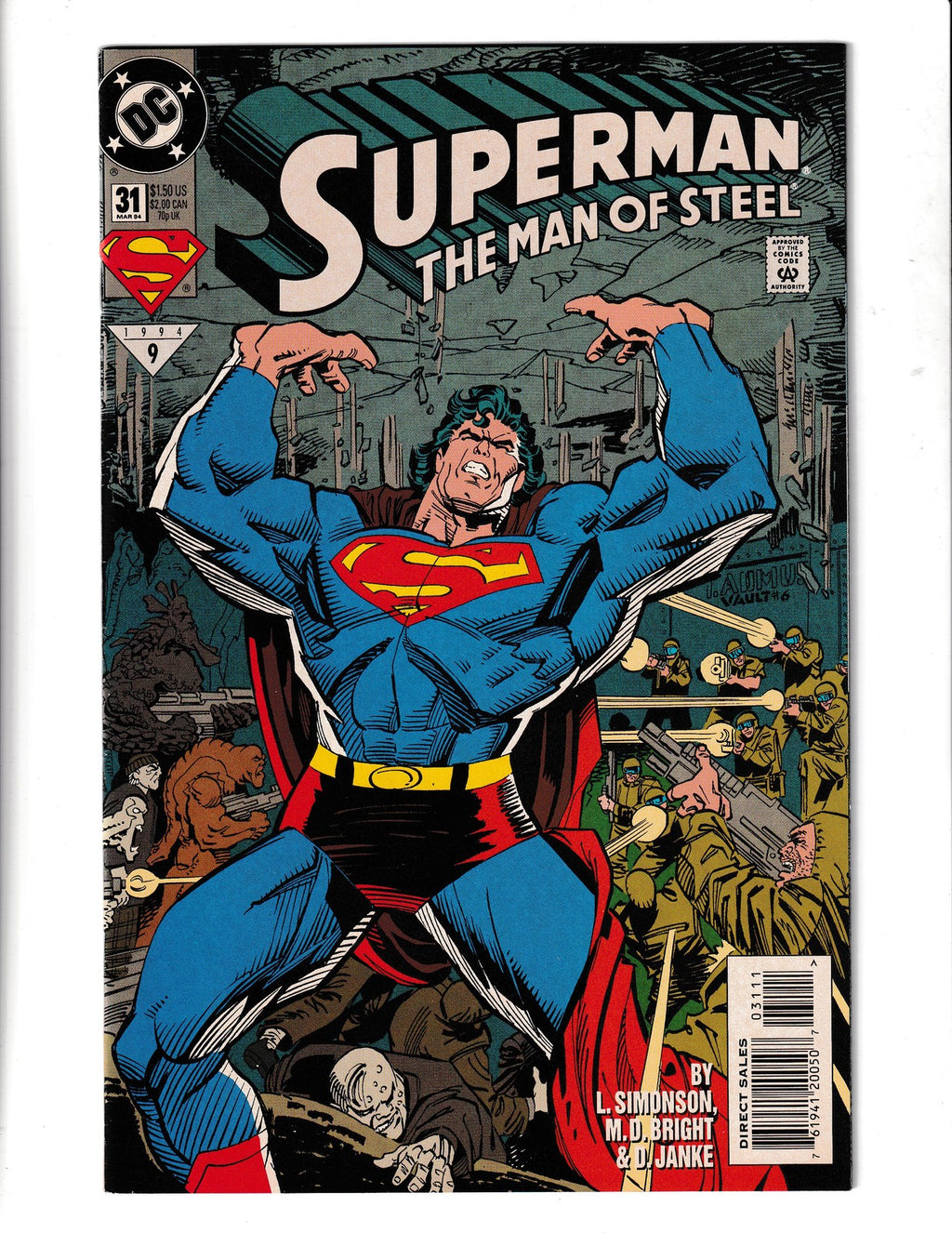 Superman: The Man of Steel #31 (1994) DC Comics
