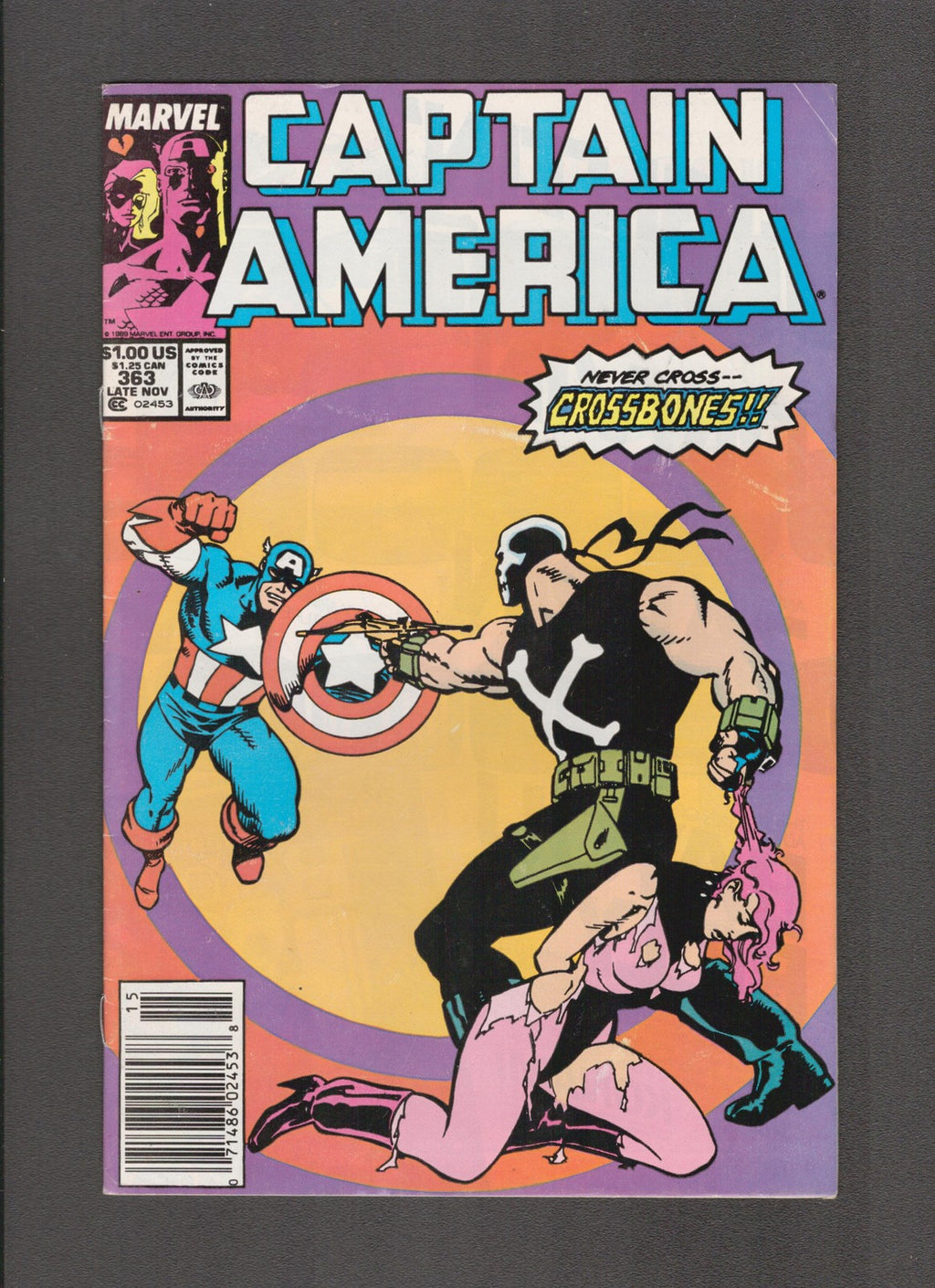 Captain America #363 (1992) Jack Morelli Marvel Comics