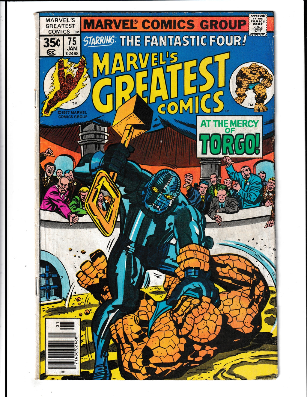 Marvel's Greatest Comics #75 (1978) Fantastic Four Marvel Comics