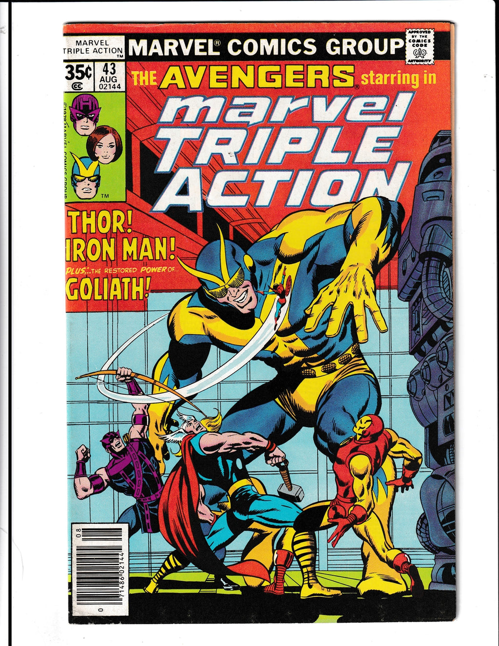Marvel Triple Action #43 (1978) Marvel Comics