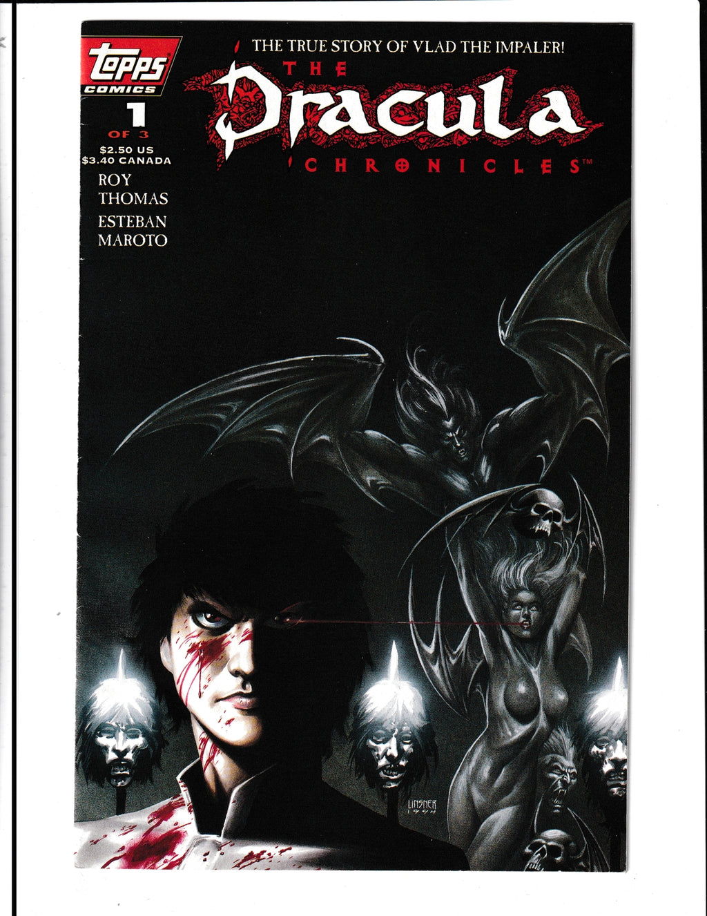 Dracula Chronicles #1 (1995) Roy Thomas Topps Comics