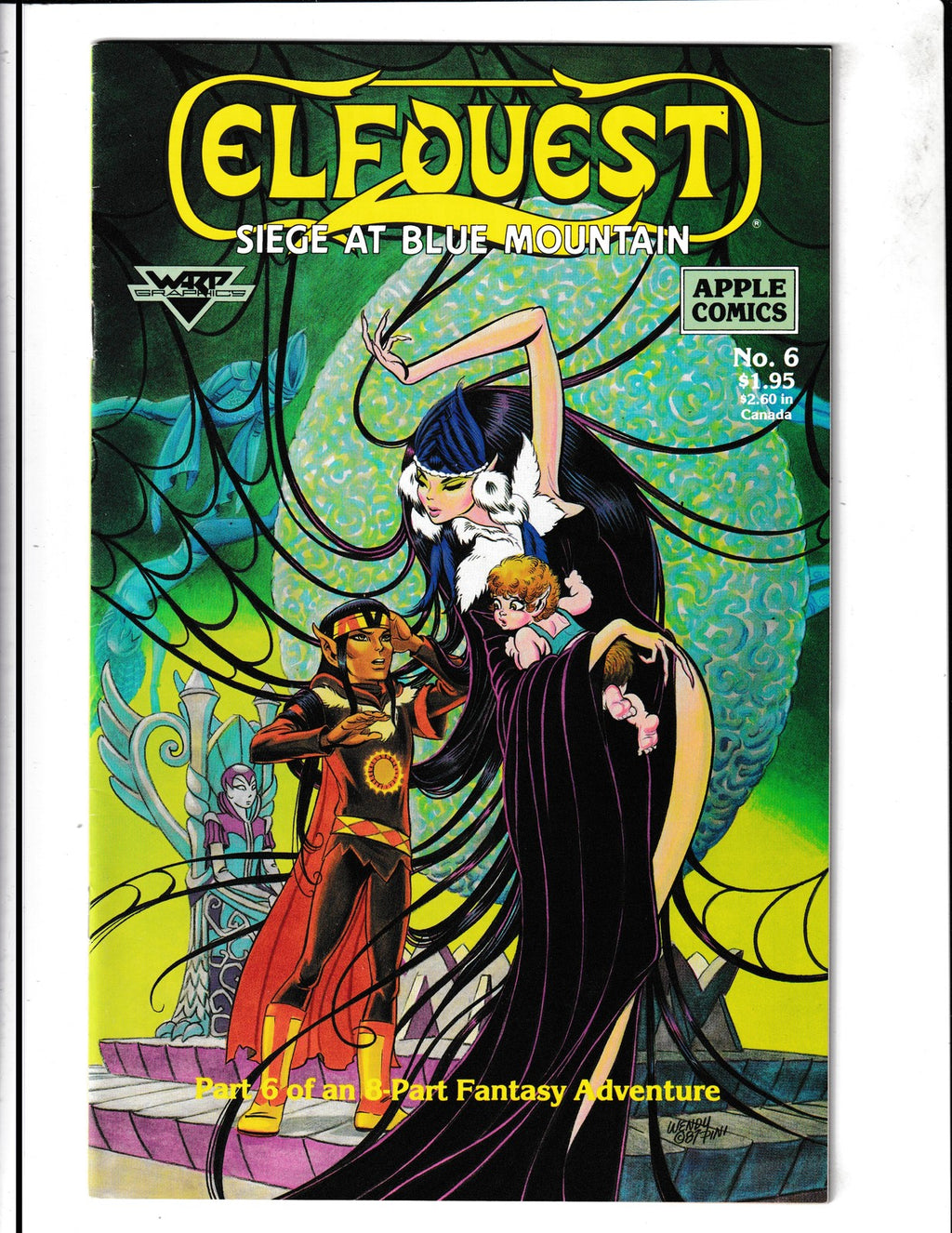 Elfquest: Siege at Blue Mountain #6 (1988) Apple Comics