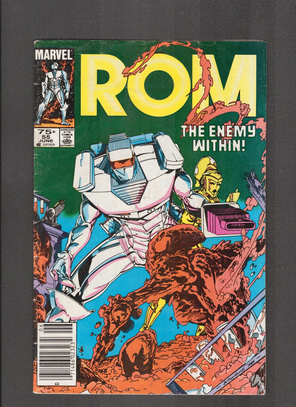 ROM #55 (1984) Spaceknight - Bill Mantlo Marvel Comics