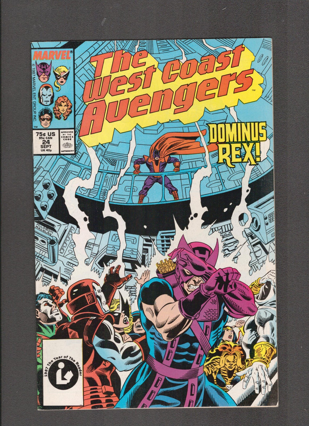 West Coast Avengers #24 (1987) Al Milgrom, Greg Wright Marvel Comics