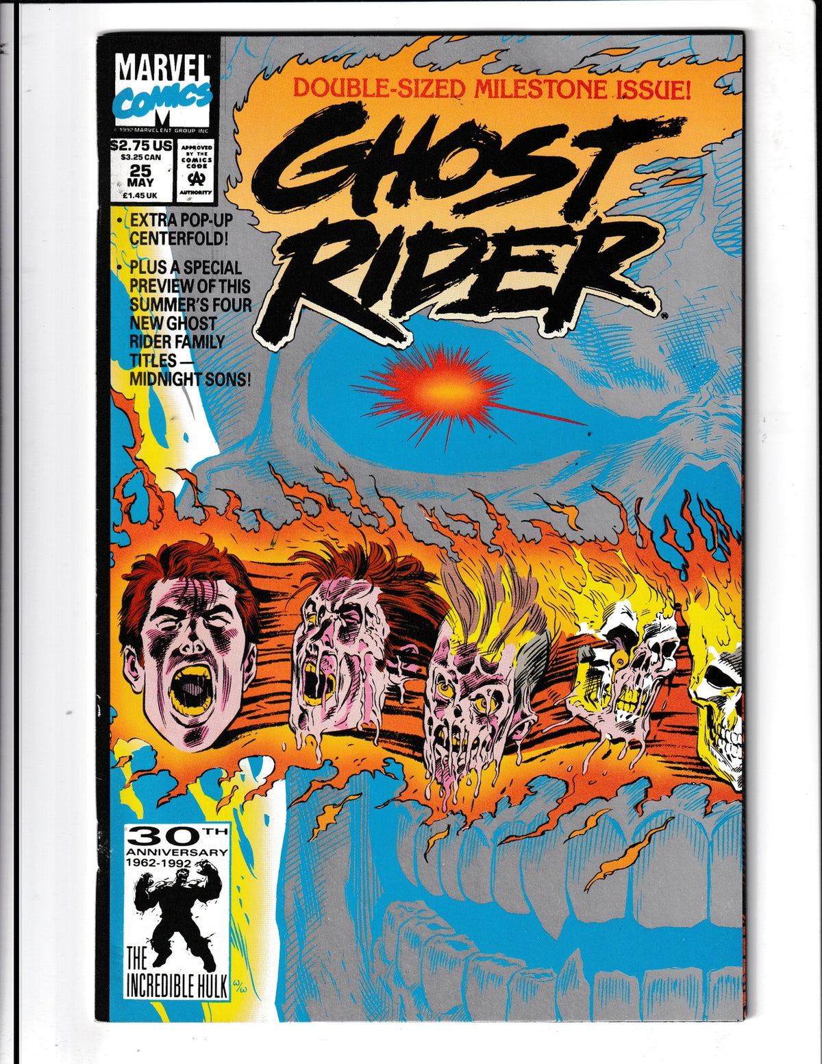 Ghost Rider #25 (1992) Marvel Comics SKU:808