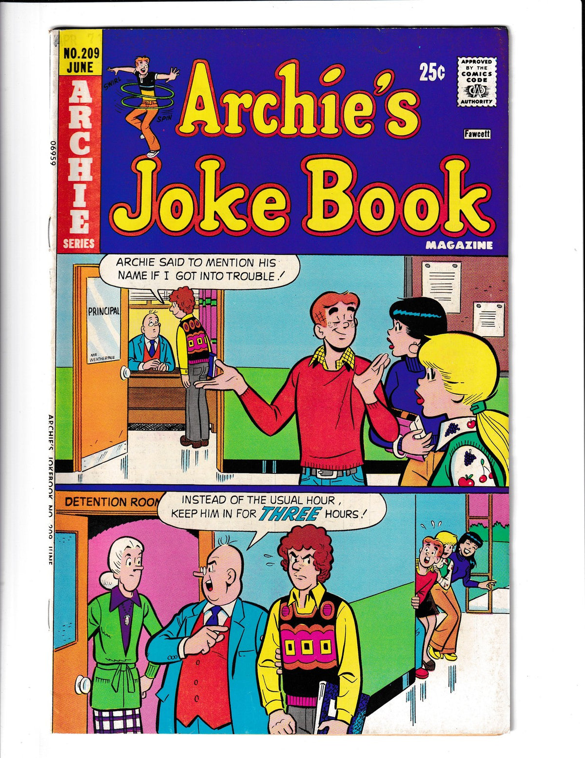 Archie's Joke Book #209 (1975) Archie Comics