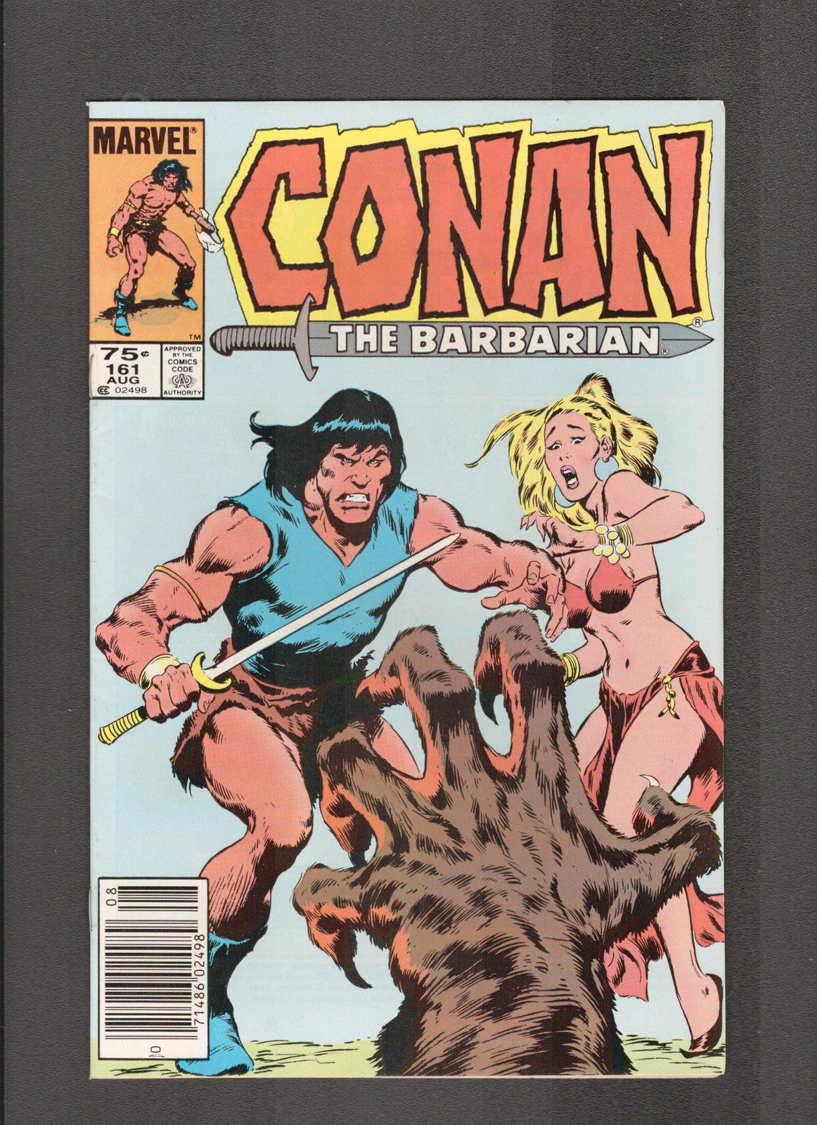 Conan the Barbarian #161 (1984) CDN Newstand Marvel Comics