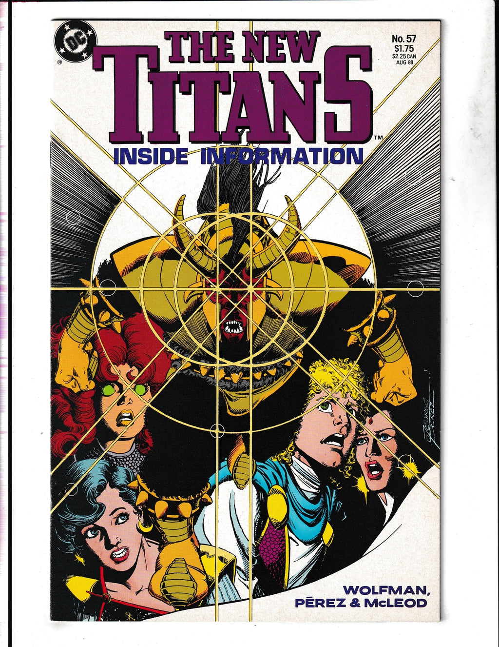 New Titans #57 (1989) DC Comics