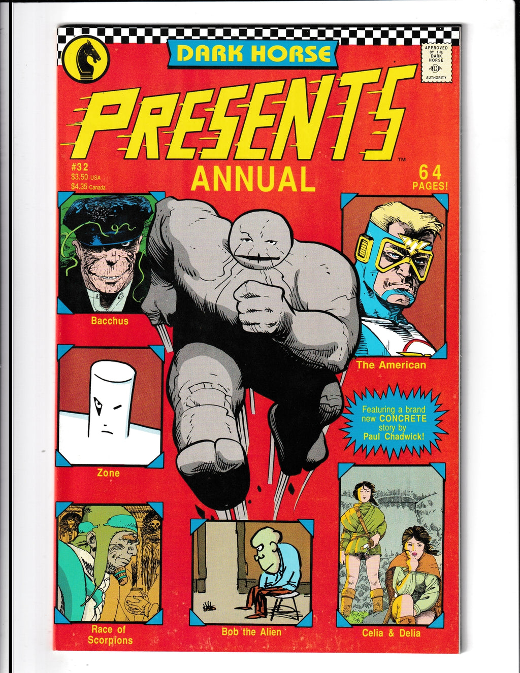 Dark Horse Presents #32 (1989) 64 Page Annual Dark Horse Comics