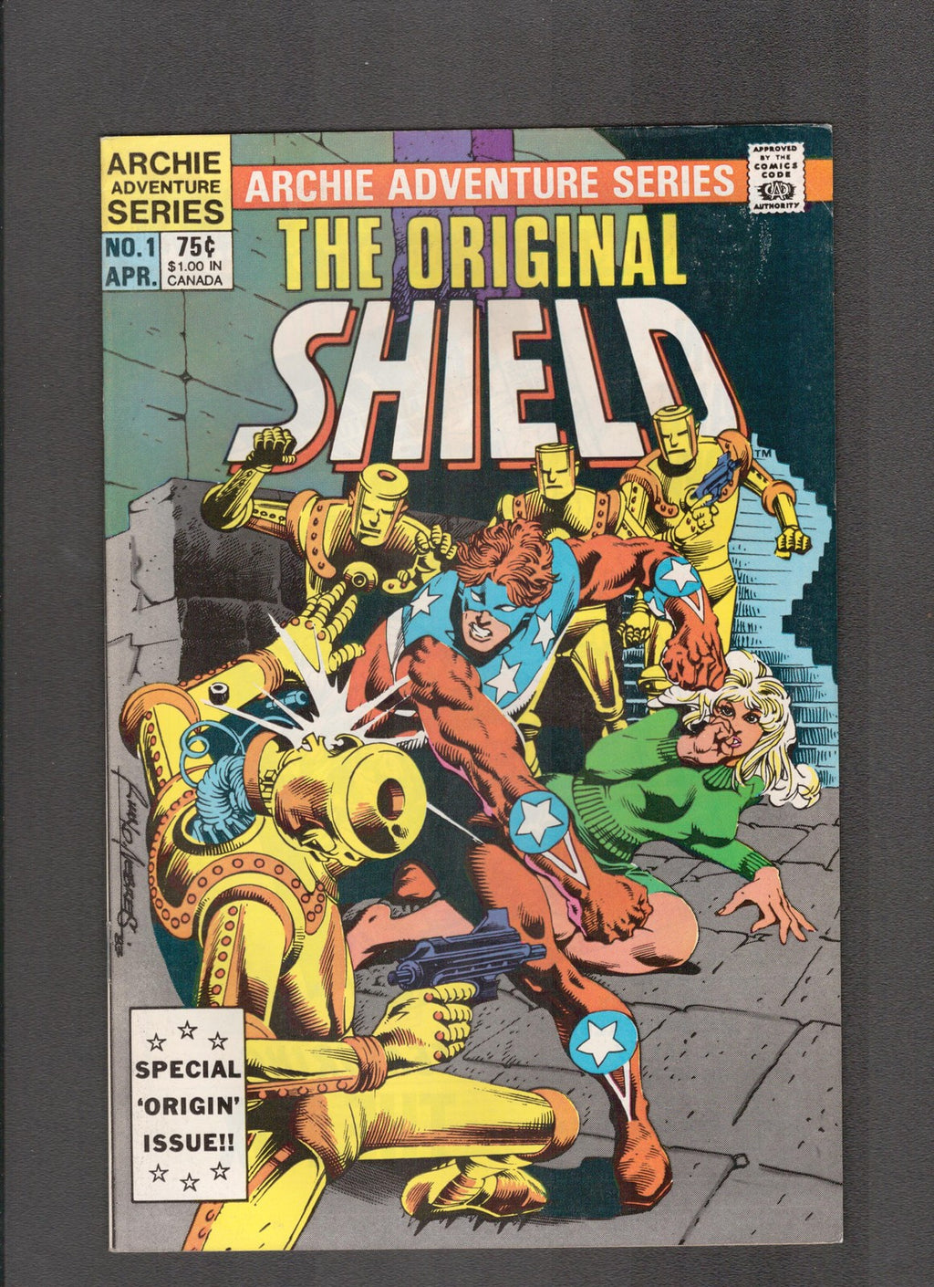 Original Shield #1 (1984) Dick Ayers Archie Comics