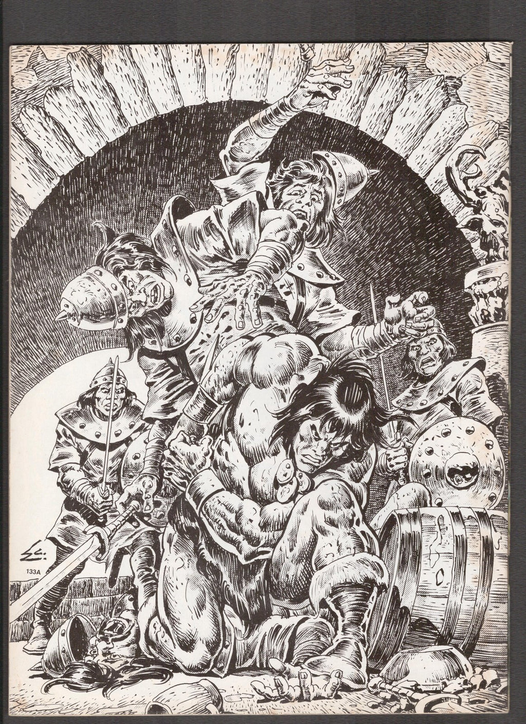 Conan Saga #36 (1990) Earl Norem Marvel Comics