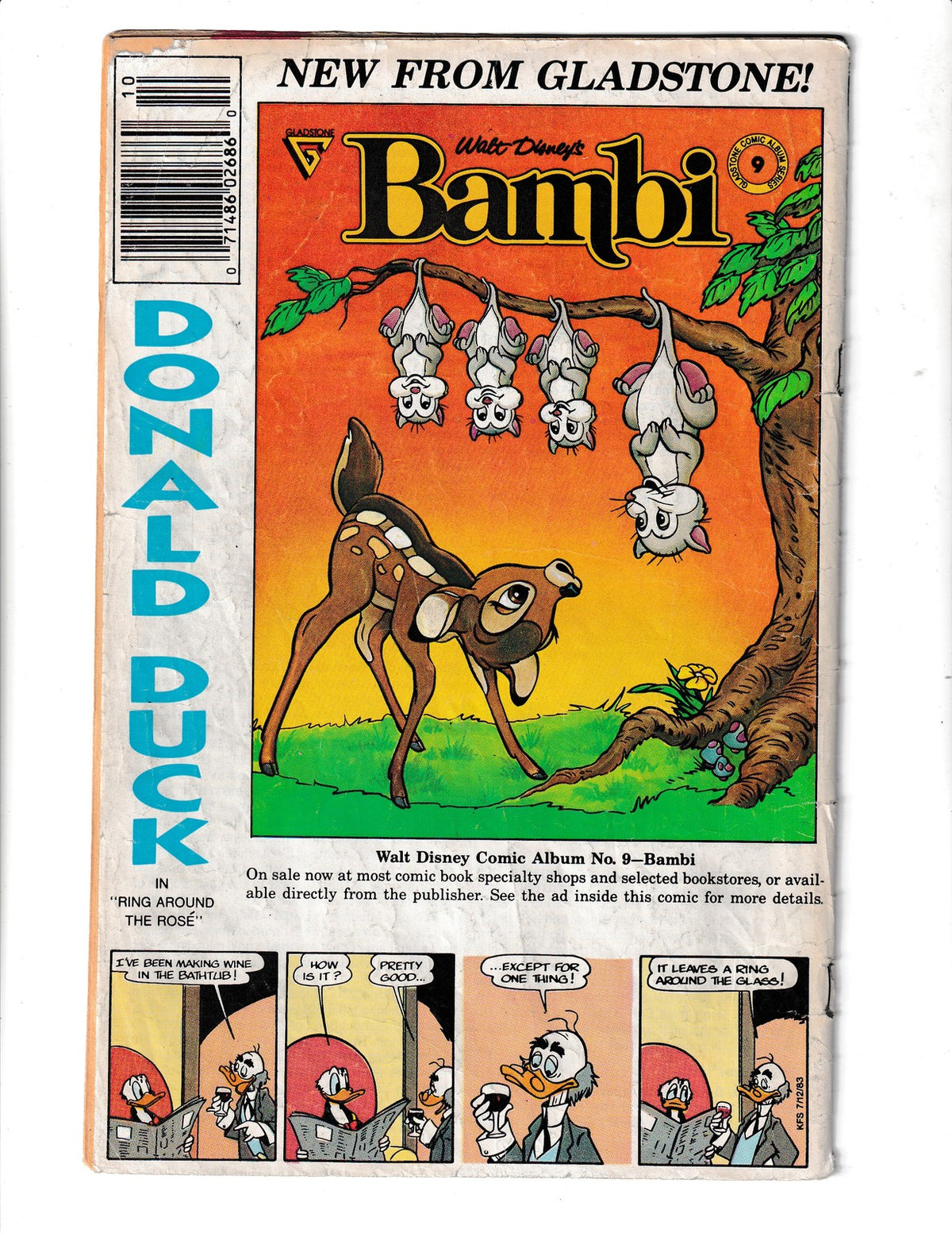 Walt Disney's Comics #533 (1988) Gladstone Comics