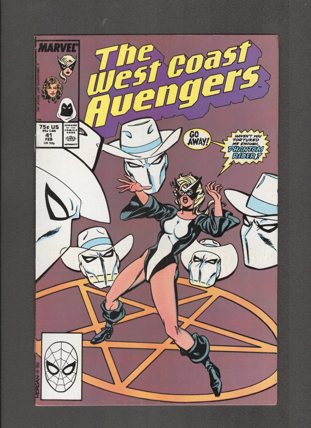 West Coast Avengers #41 (1989) Greg Wright Marvel Comics