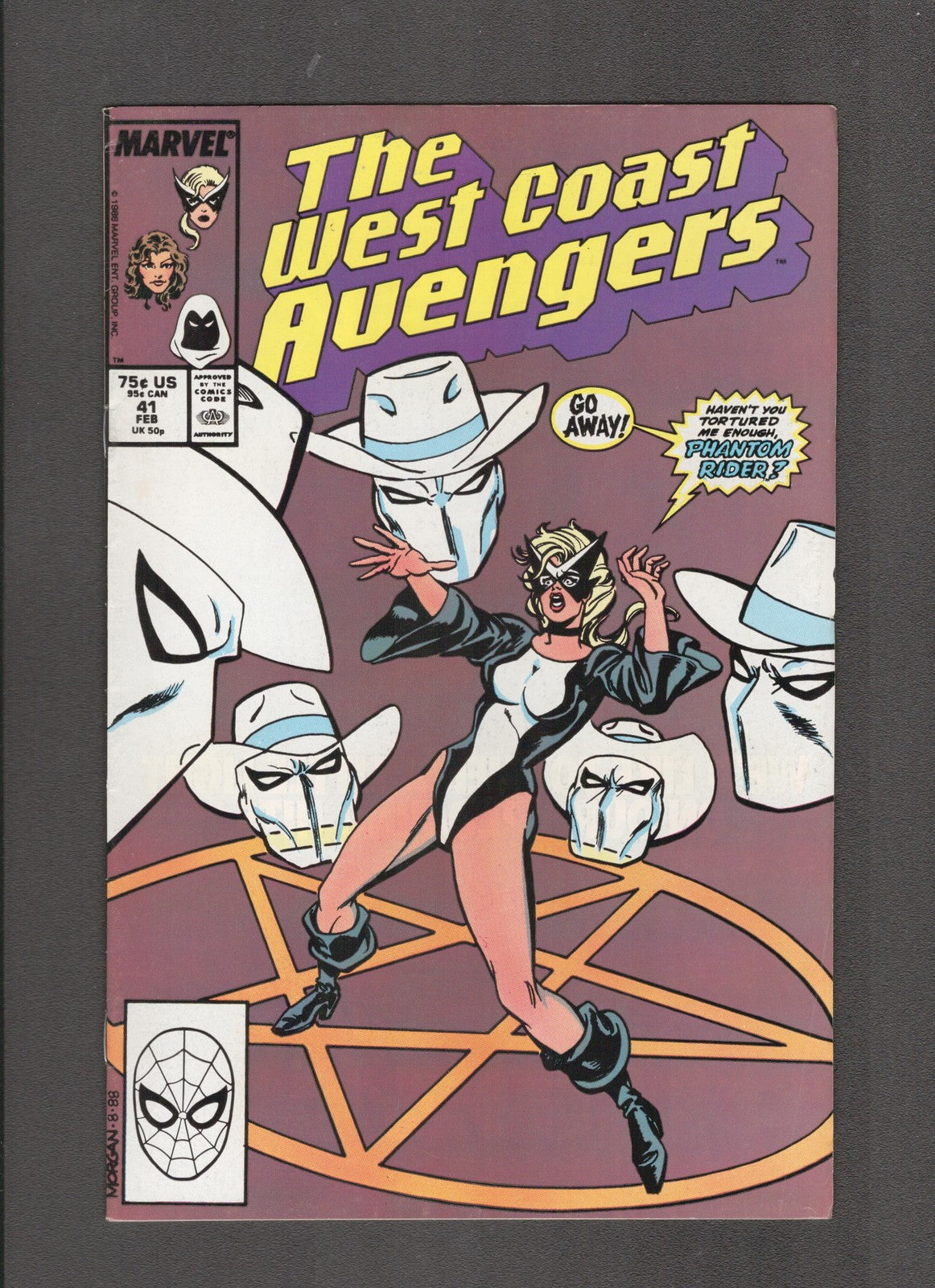 West Coast Avengers #41 (1989) Greg Wright Marvel Comics