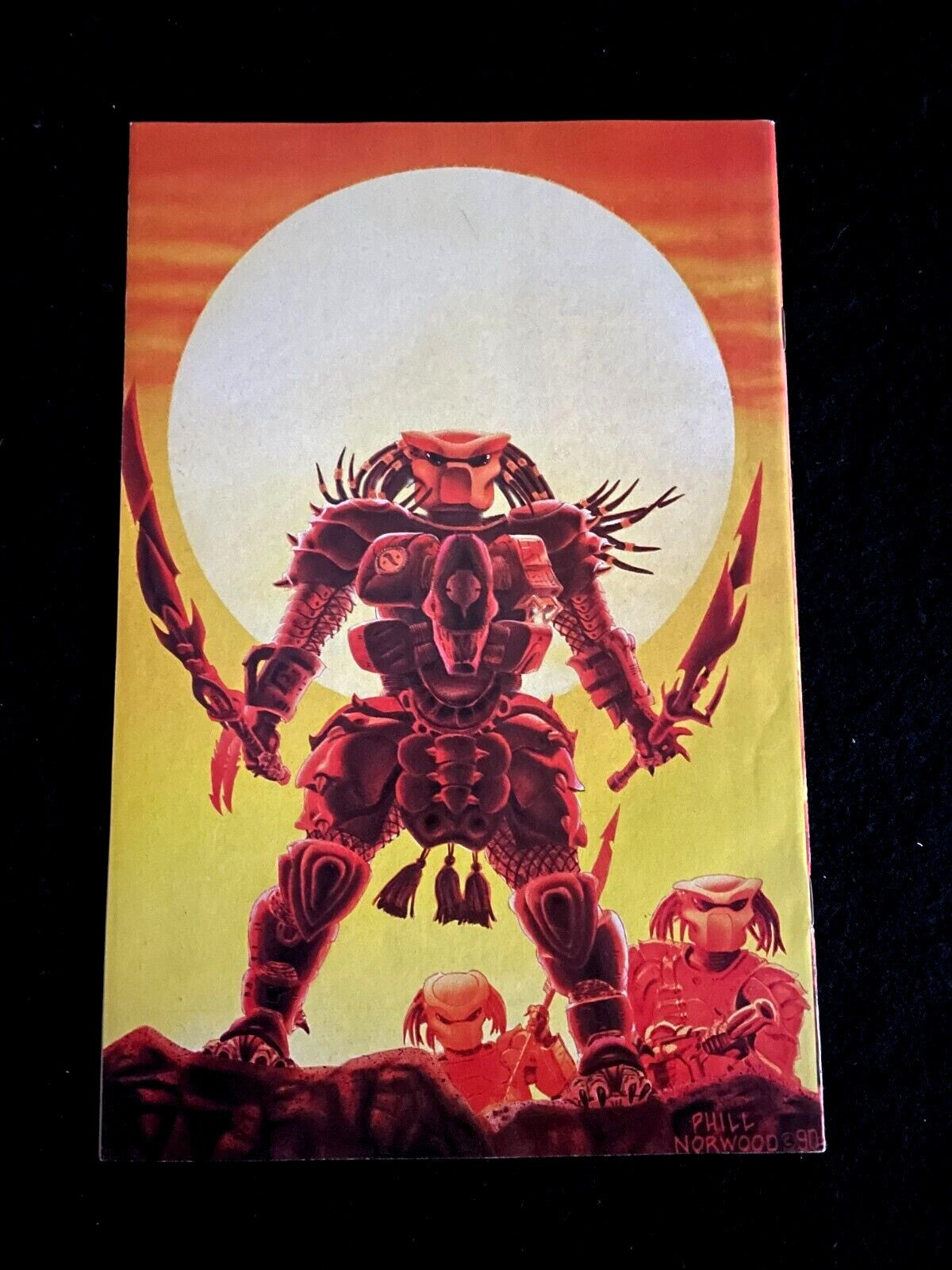 Aliens vs Predator #1 1990 - 1st App of  Machiko Noguchi