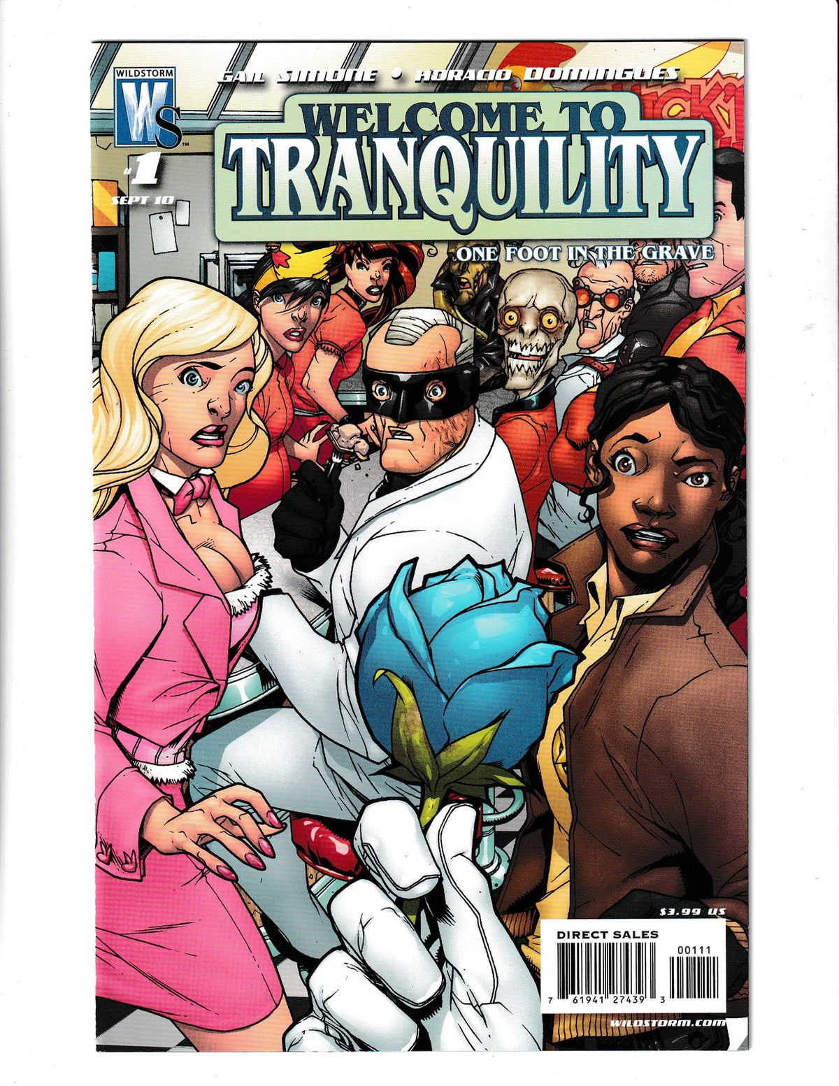 Welcome to Tranquility: One Foot in the Grave #1 (2010) Wildstorm Comics