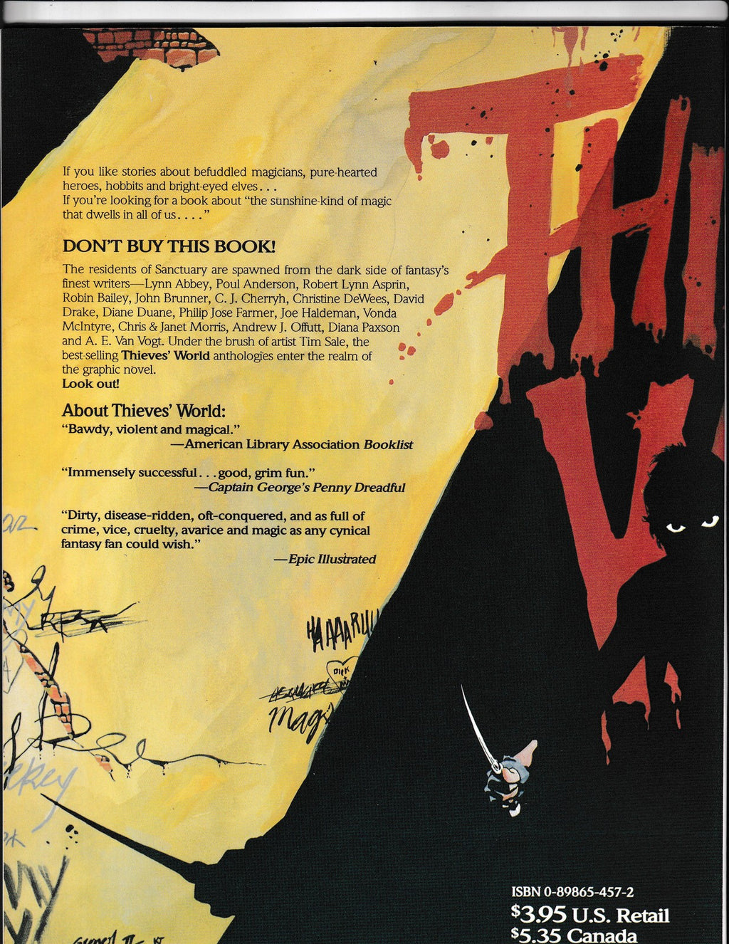 Thieves' World #3 (1985) Tim Sale Starblaze Graphics Comics