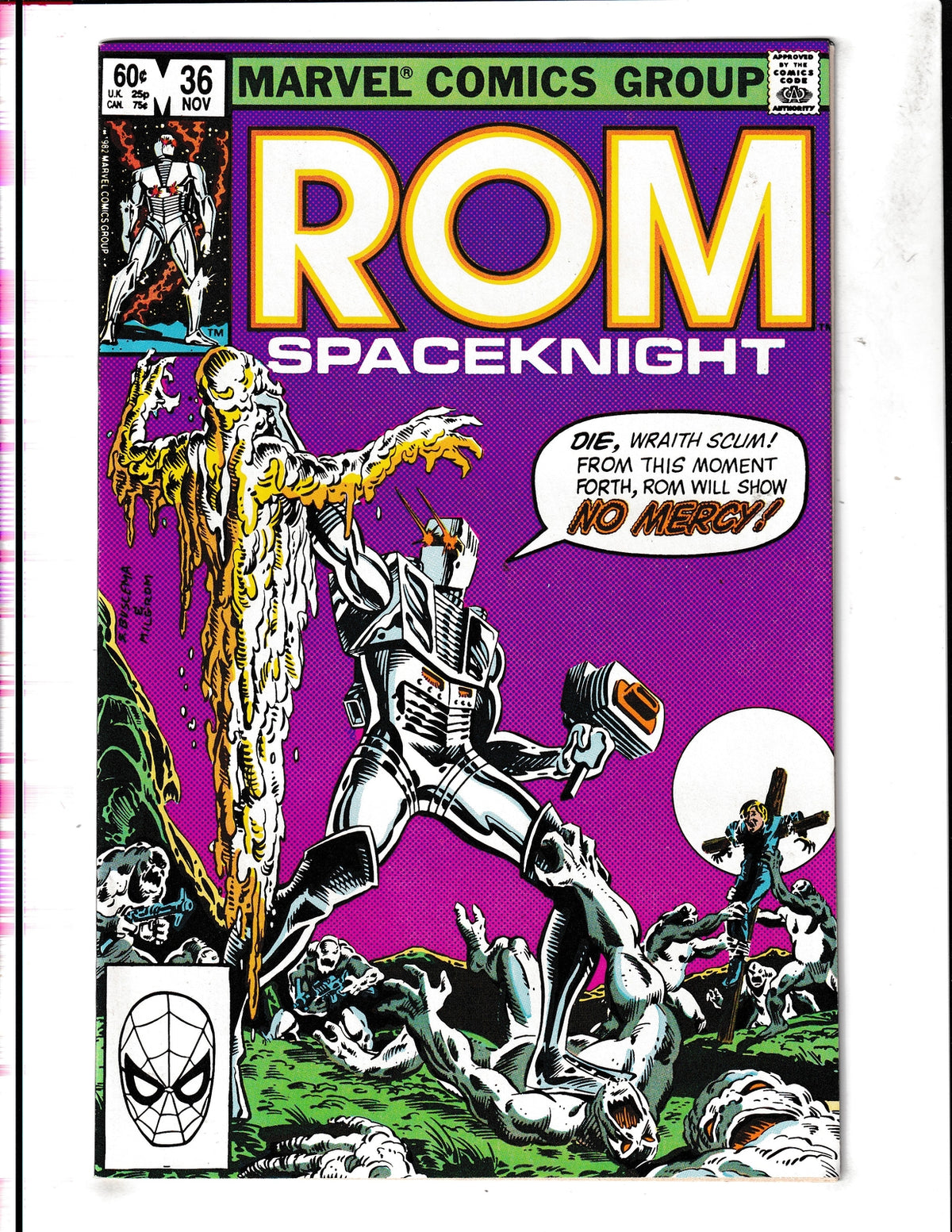 ROM #36 (1982) SpaceKnight Marvel Comics