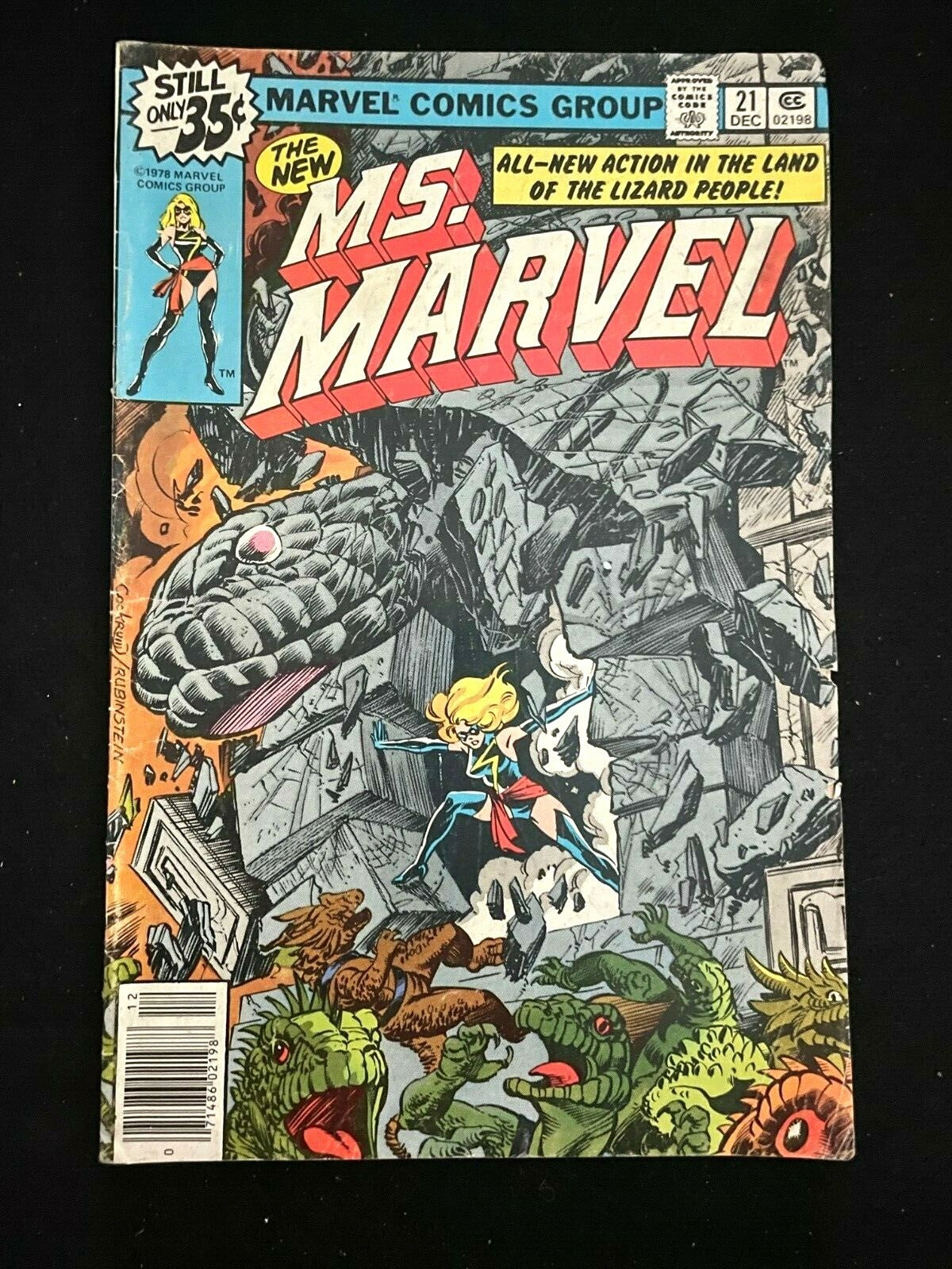 Ms. Marvel #21 Dec 1978 Marvel Comics