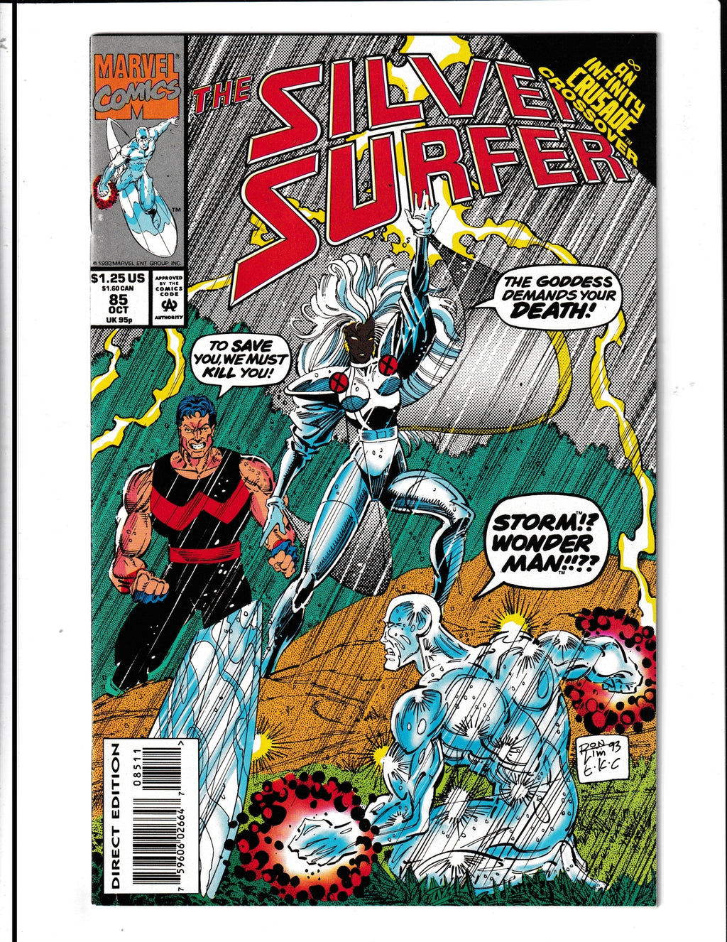 Silver Surfer #85 (1993) Higher Grade Marvel Comics