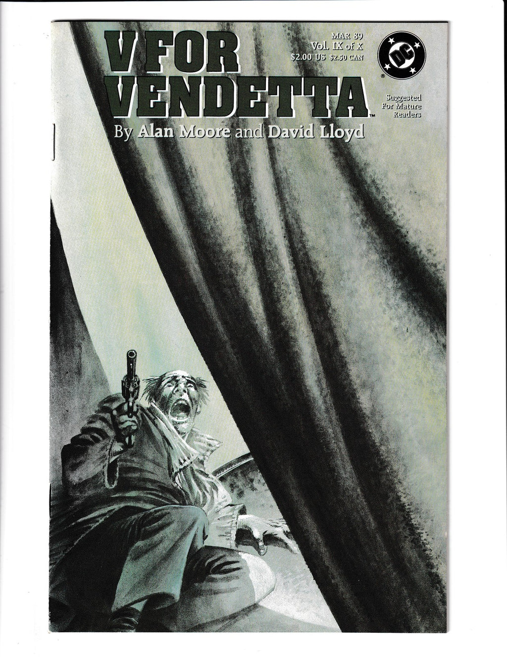 V For Vendetta #9 (1989) 9 of 10 DC Comics
