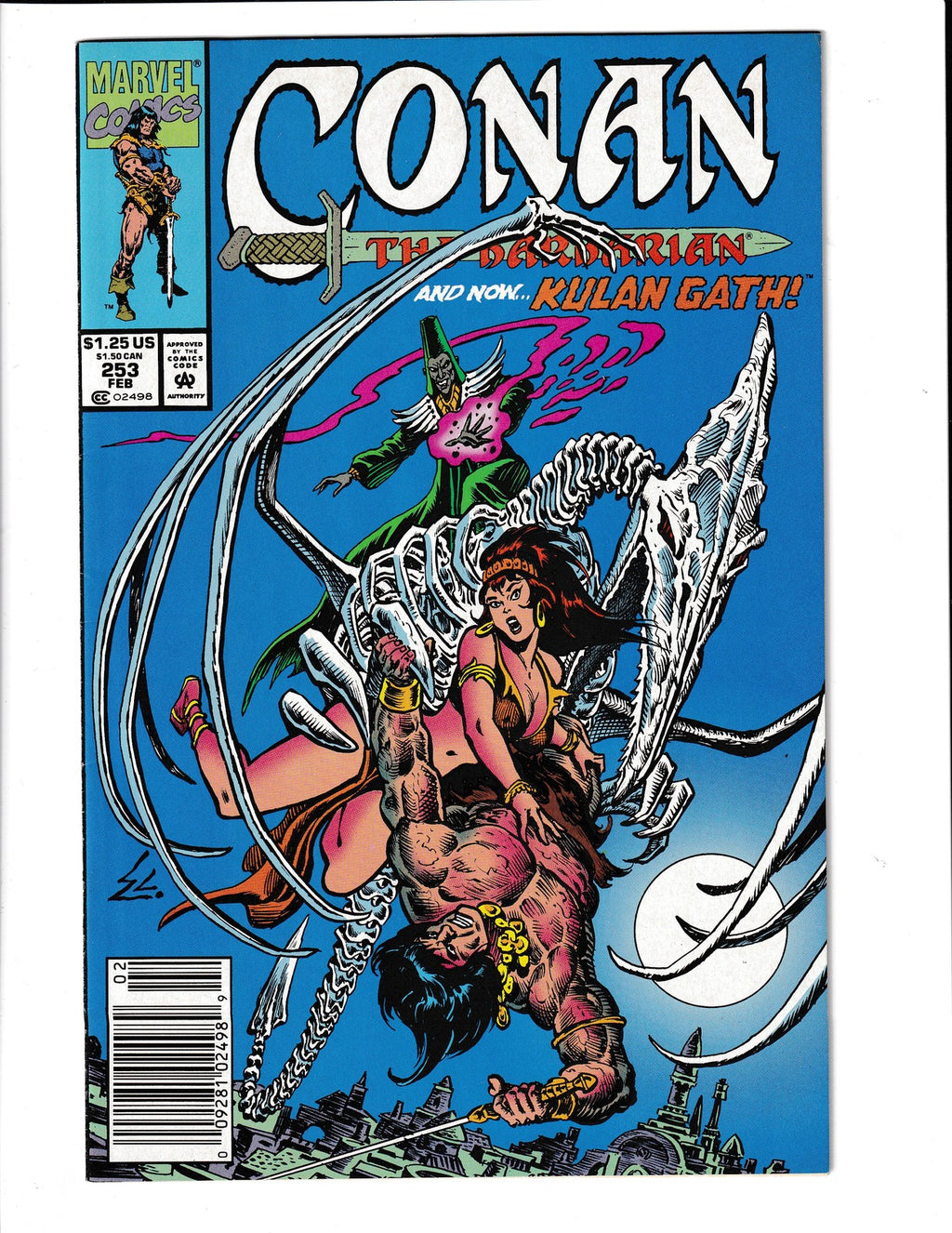 Conan the Barbarian #253 (1992) Roy Thomas Marvel Comics