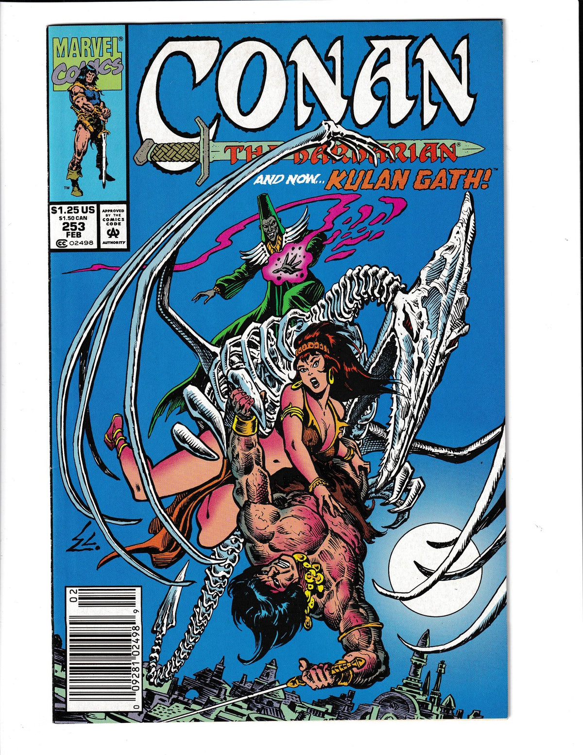 Conan the Barbarian #253 (1992) Roy Thomas Marvel Comics