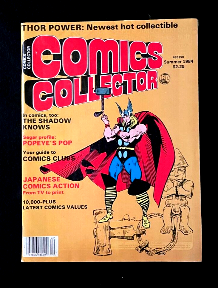 Comics Collector Summer 1984 - Thor Cover
