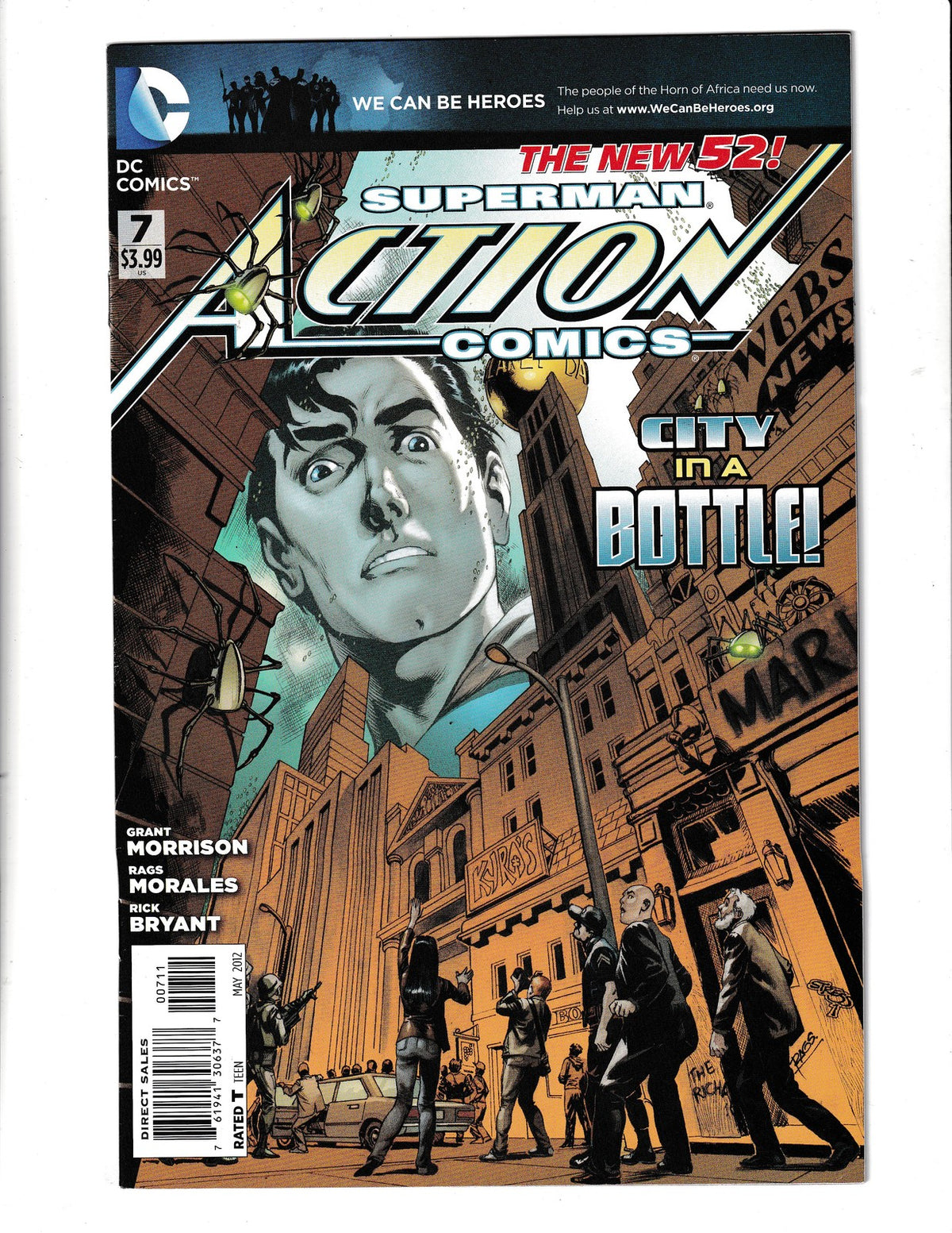 Action Comics #7 (2012) Rags Morales DC Comics