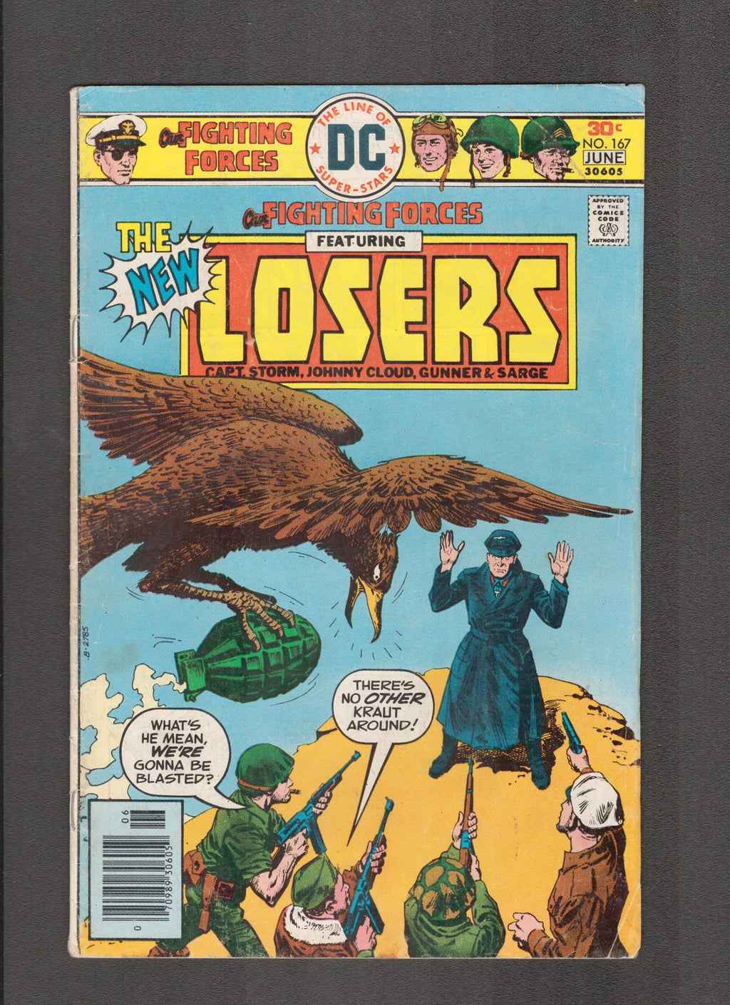 Our Fighting Forces #167 (1976) DC Comics