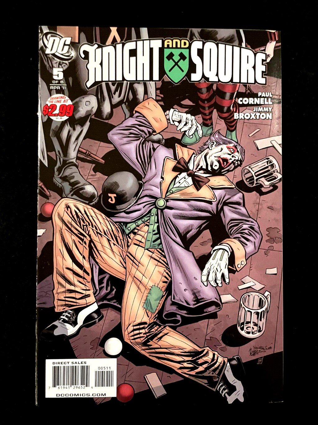 Knight and Squire Complete Set of 6 #1-6 (2010-11) DC Comics