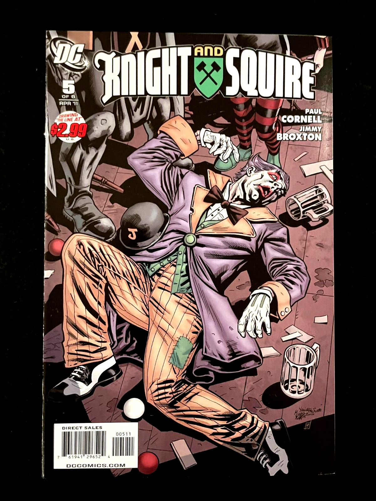 Knight and Squire Complete Set of 6 #1-6 (2010-11) DC Comics