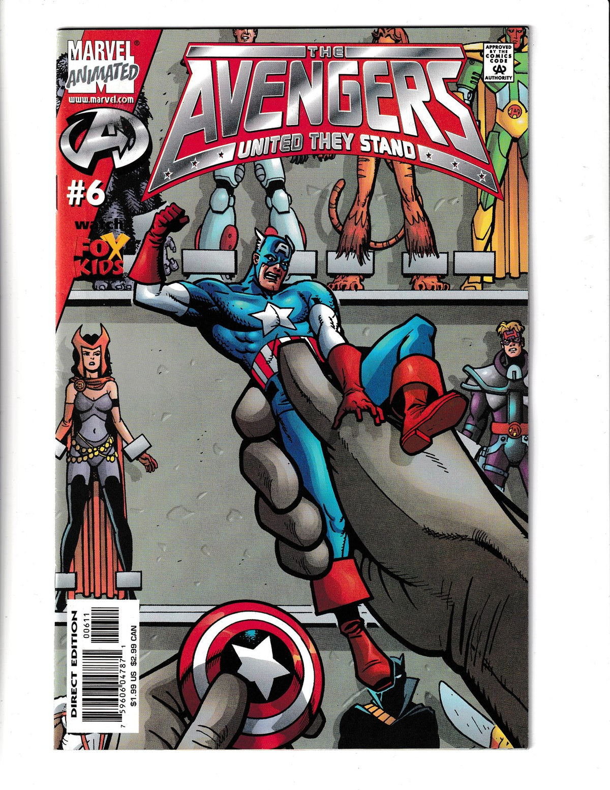 Avengers: United They Stand #6 (2000) Marvel Comics
