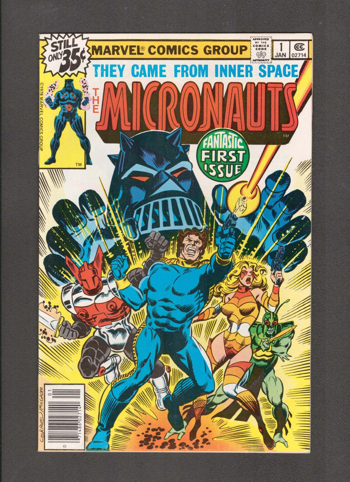Micronauts #1 (1979) Dave Cockrum, Al Milgrom Marvel Comics