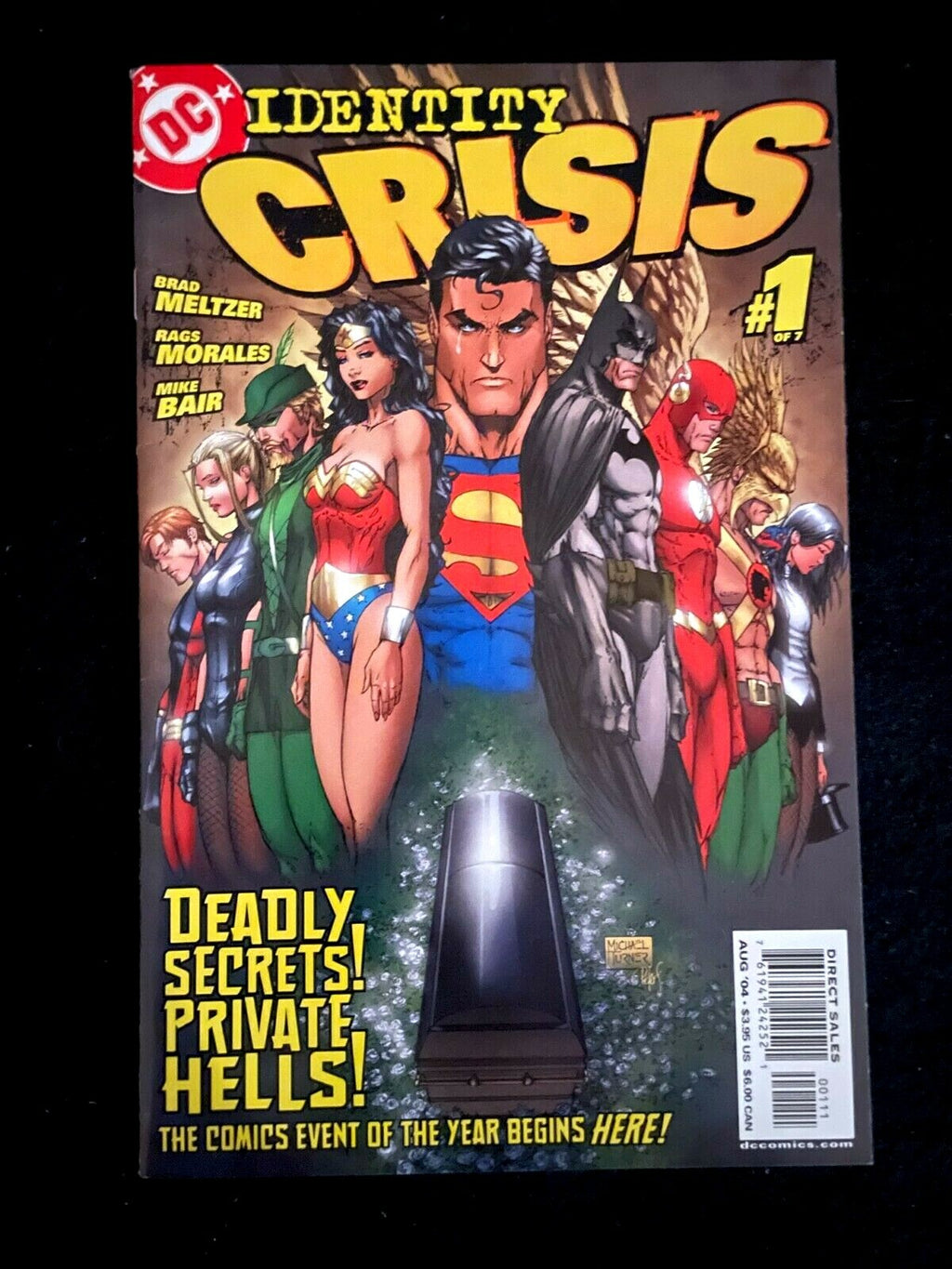 Complete set of Identity Crisis #1 thru 7 2004/05 - HIGH GRADE