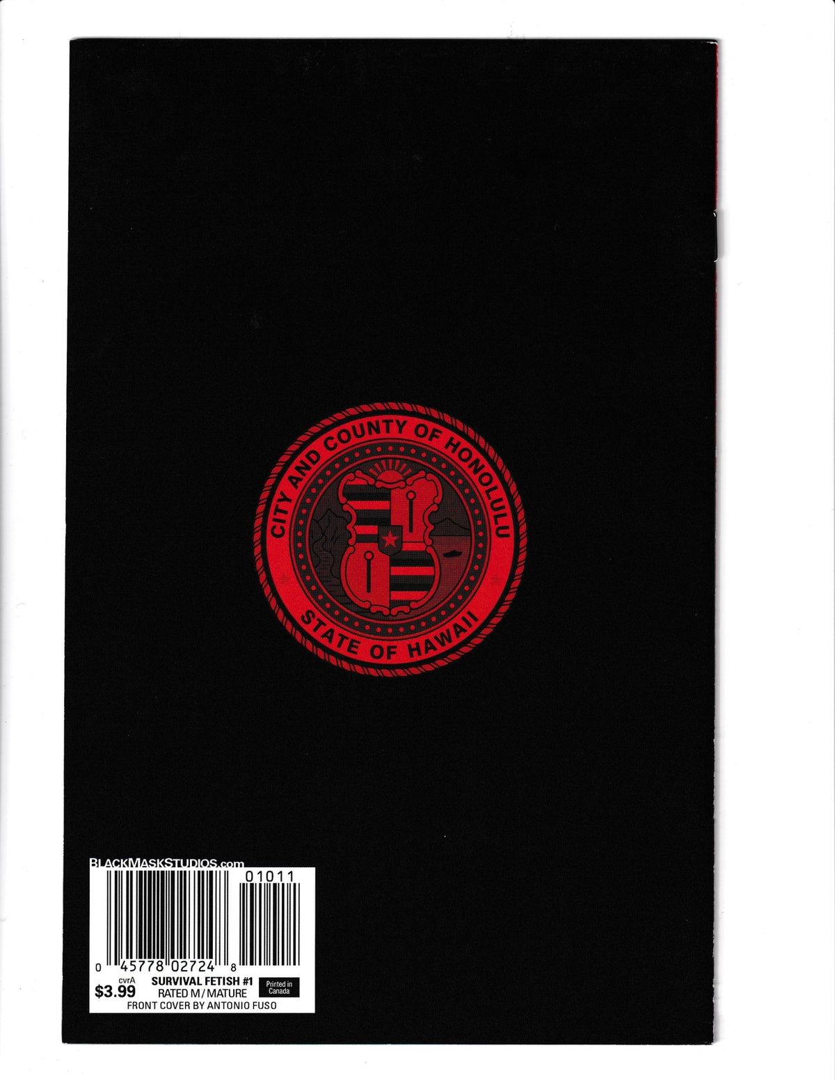 Survival Fetish #1 (2018) Black Mask Comics